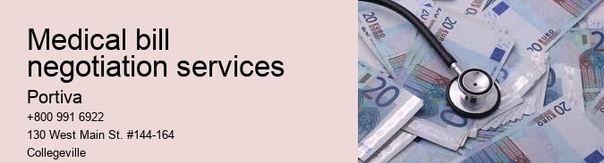 medical bill negotiation services