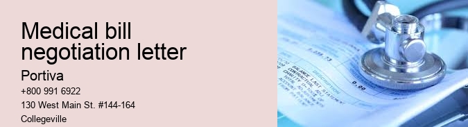 medical bill negotiation letter