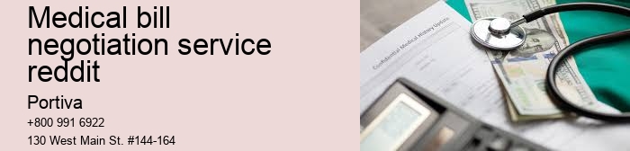 medical bill negotiation service reddit